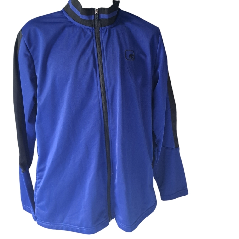 AND1 men's track jacket zip front casual long sleeve comfy sport lightweight M